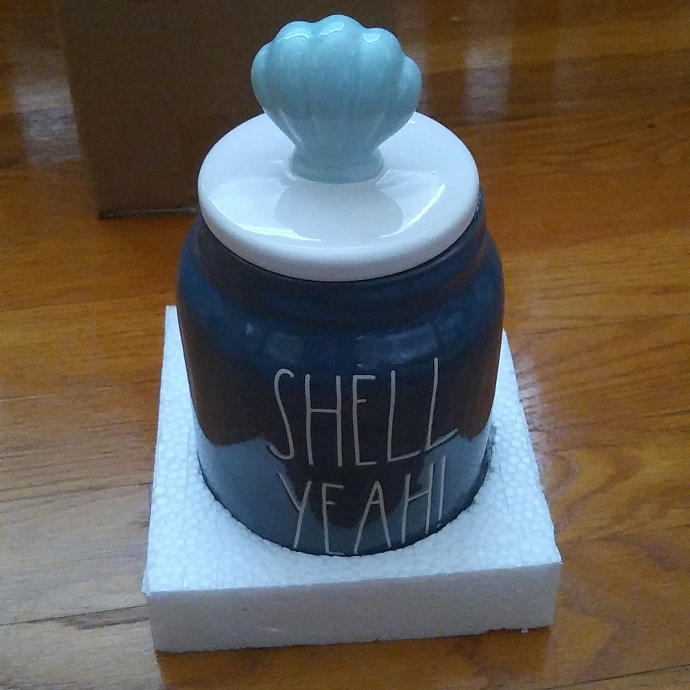 COPY - NEW Rae Dunn Shell Yeah canister - Picture 2 of 2